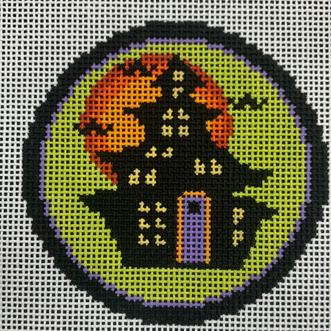 Ornament Round-Haunted House