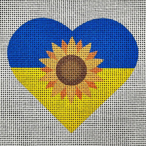 Stand with Ukraine-Sunflower - Family Arts Needlework Shop
