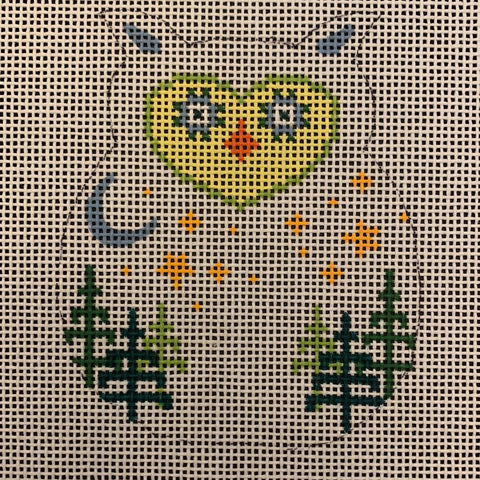 Moon and Stars Owl