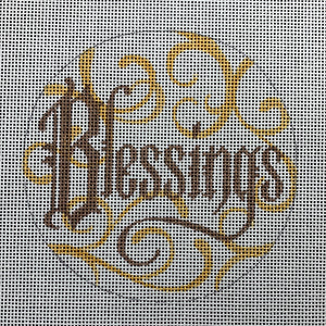 Word Ornament-Blessings
