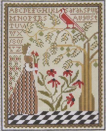 Sarah Spur - *Artwork from Carriage House Samplings - Family Arts Needlework Shop