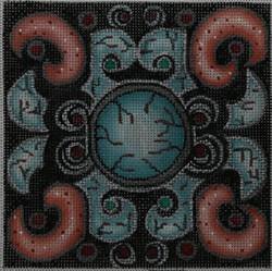 Blue, Pink, Red Pattern - Family Arts Needlework Shop